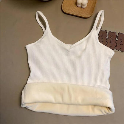 Fleece-Lined Warm Tank Tops – Cozy Winter Essentials