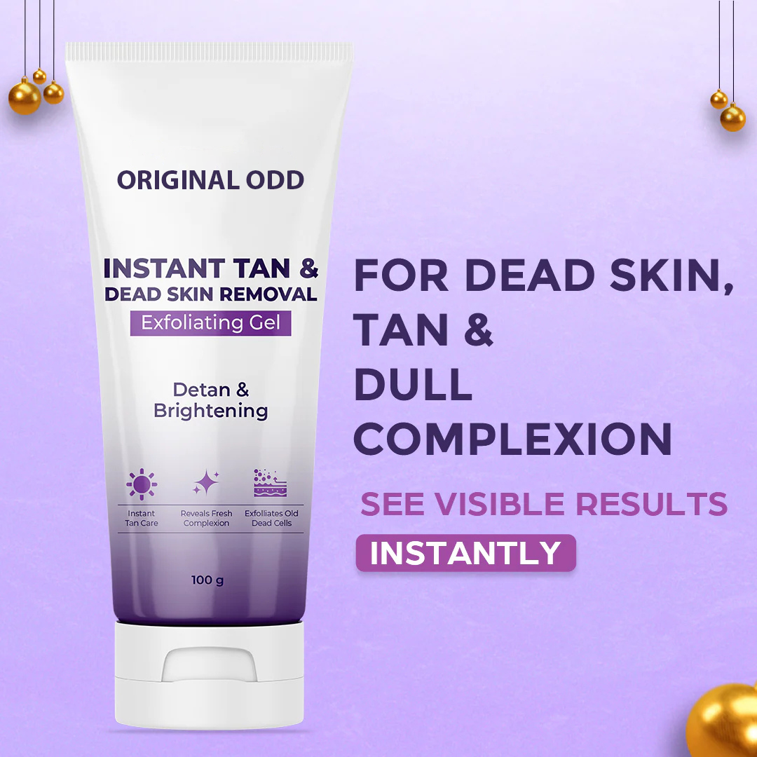 Instant Tan & Dead Skin Removal Gel (200 ml, Pack of 2)