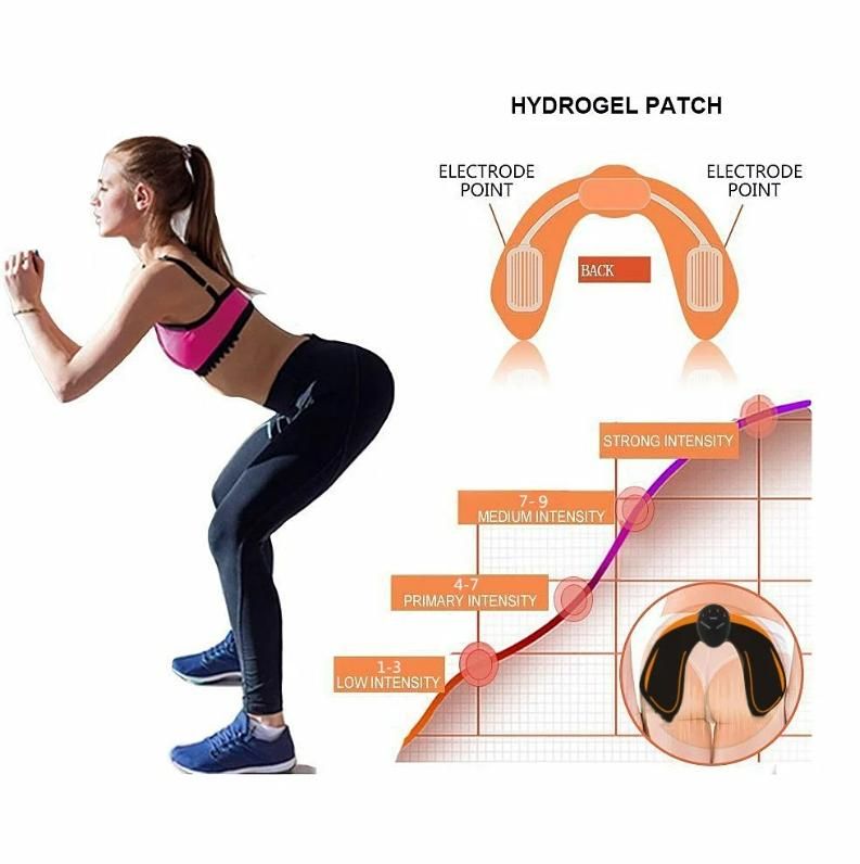 Electric Buttock Trainer Muscle Stimulator – Lift, Tone, and Firm Your Glutes!